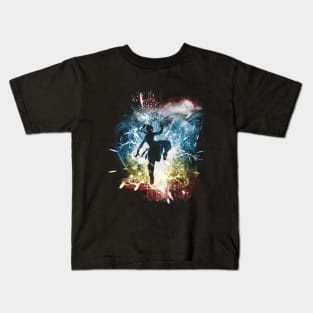 elemental storm-korra Kids T-Shirt